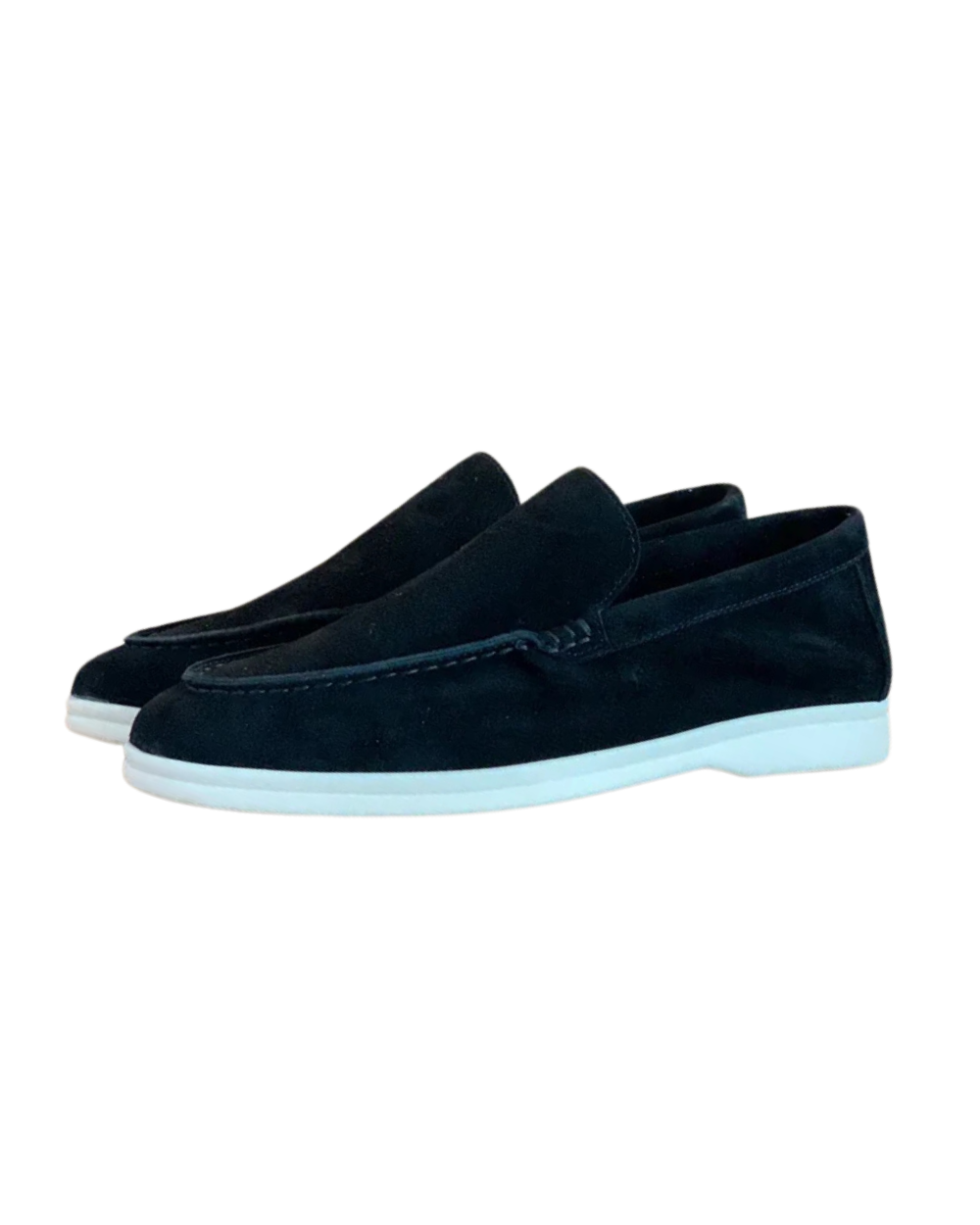 ADRIÁN - Mocasines de ante con suela contrastada y diseño atemporal™