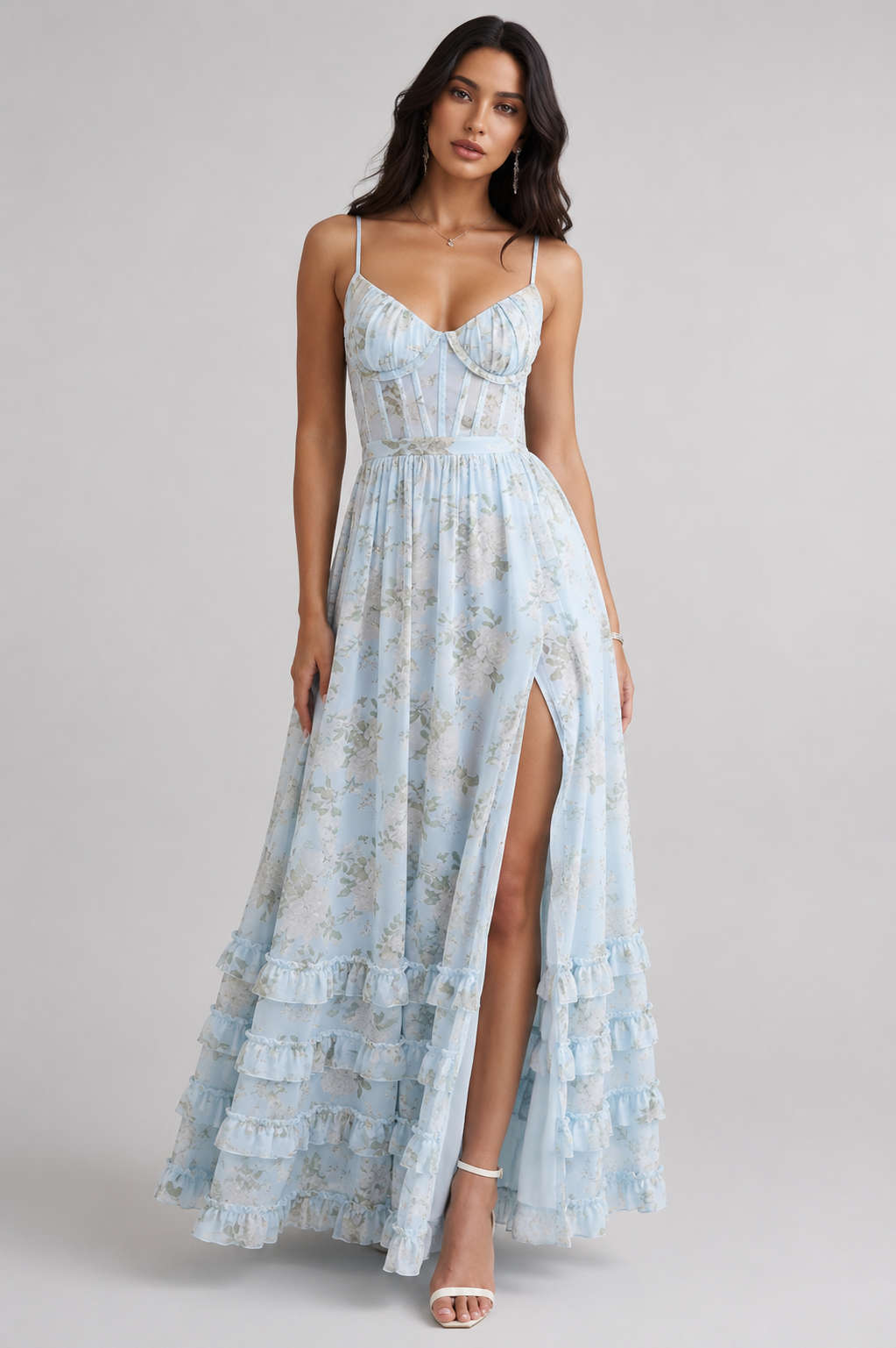 VIOLETA - Vestido largo de tirantes™