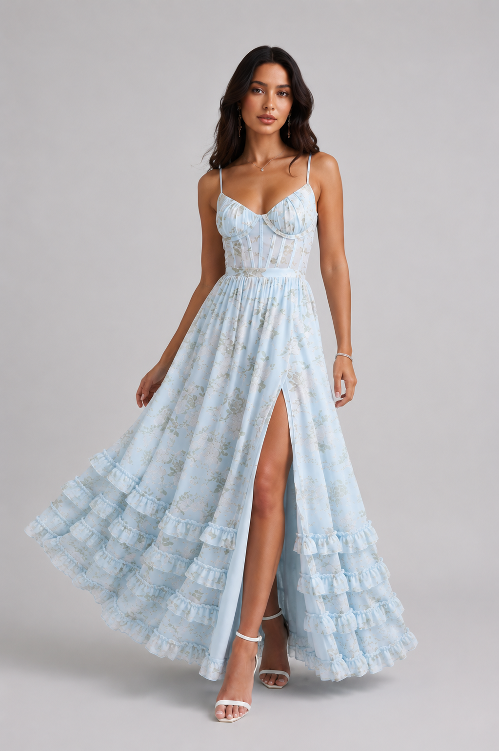 VIOLETA - Vestido largo de tirantes™