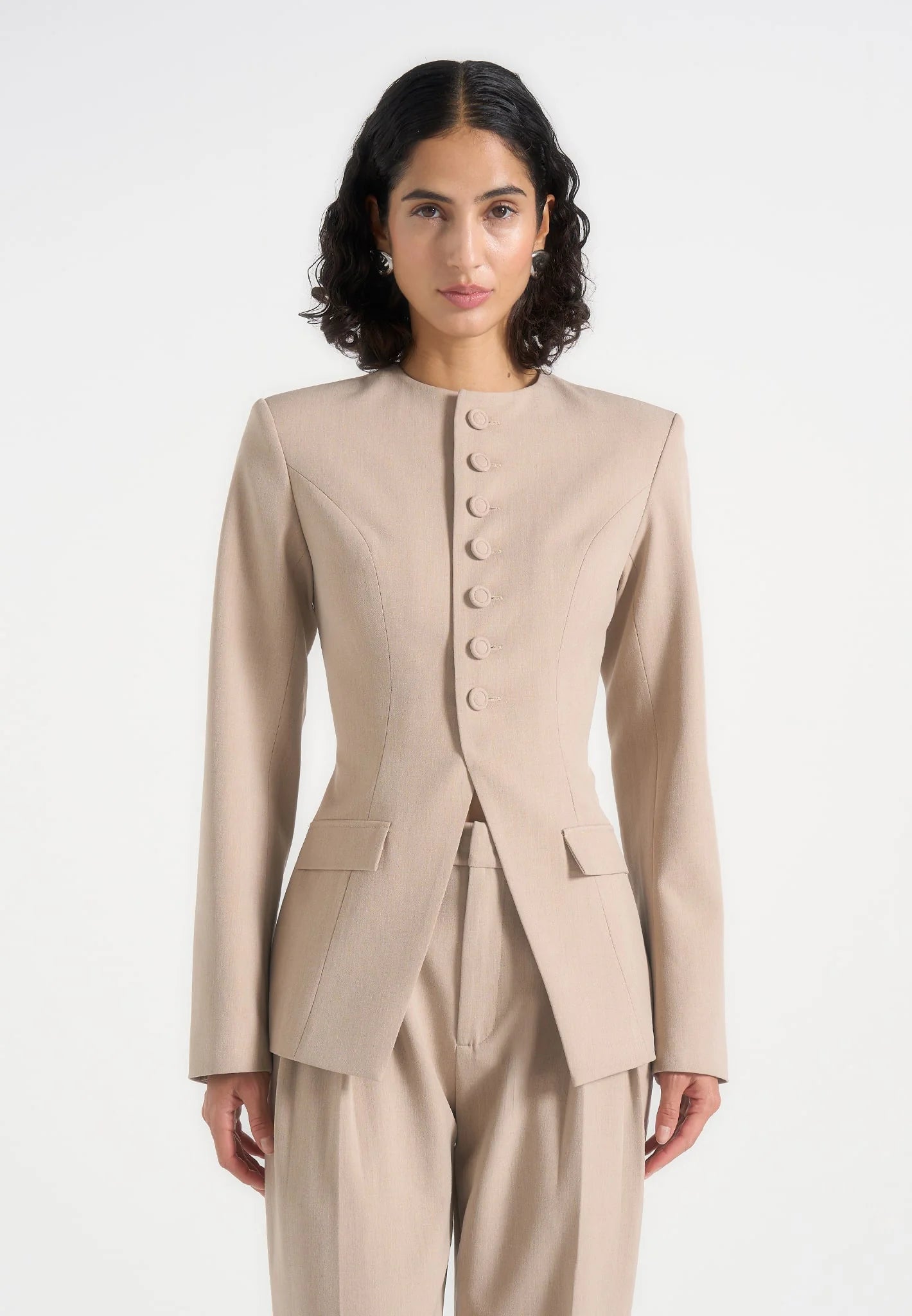 DANIELA-Chaqueta de Sastrería Estructurada