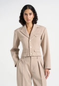 VICTORIA-Blazzer Elegante y Contemporánea con Porte Sofisticado
