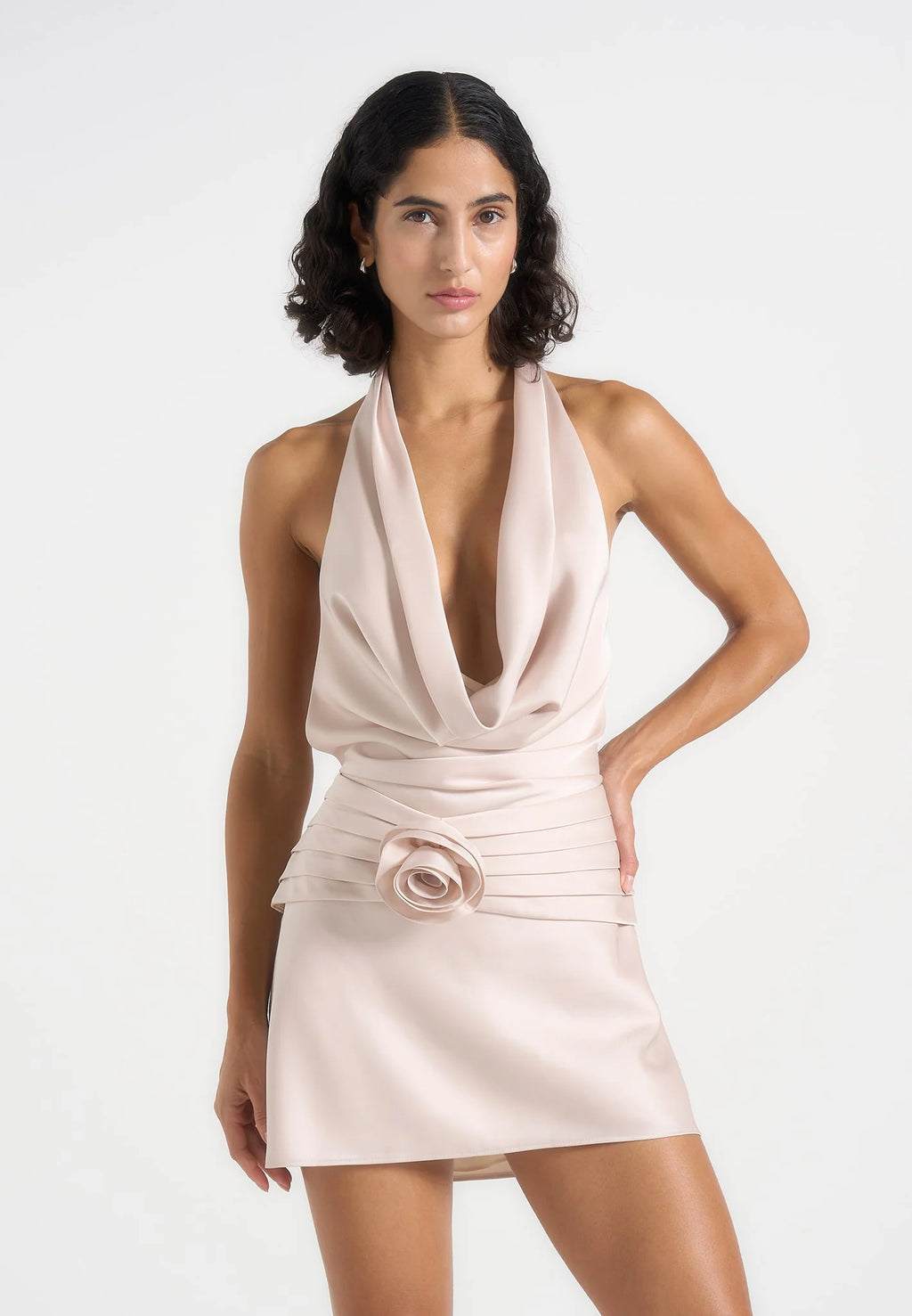 CELESTE-Vestido elegante y fluido