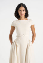 LEIRE-Vestido Minimalista y Elegante