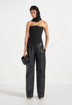 GEMA-Top Corset Silueta Ajustada y Estilo Sofisticado