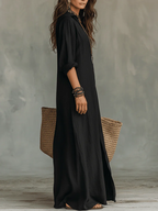 CARMEN - Vestido camisero largo™