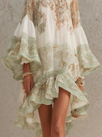 VALERIA - Minivestido de muselina estampada™