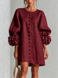 ISABEL - Vestido corto fluido™