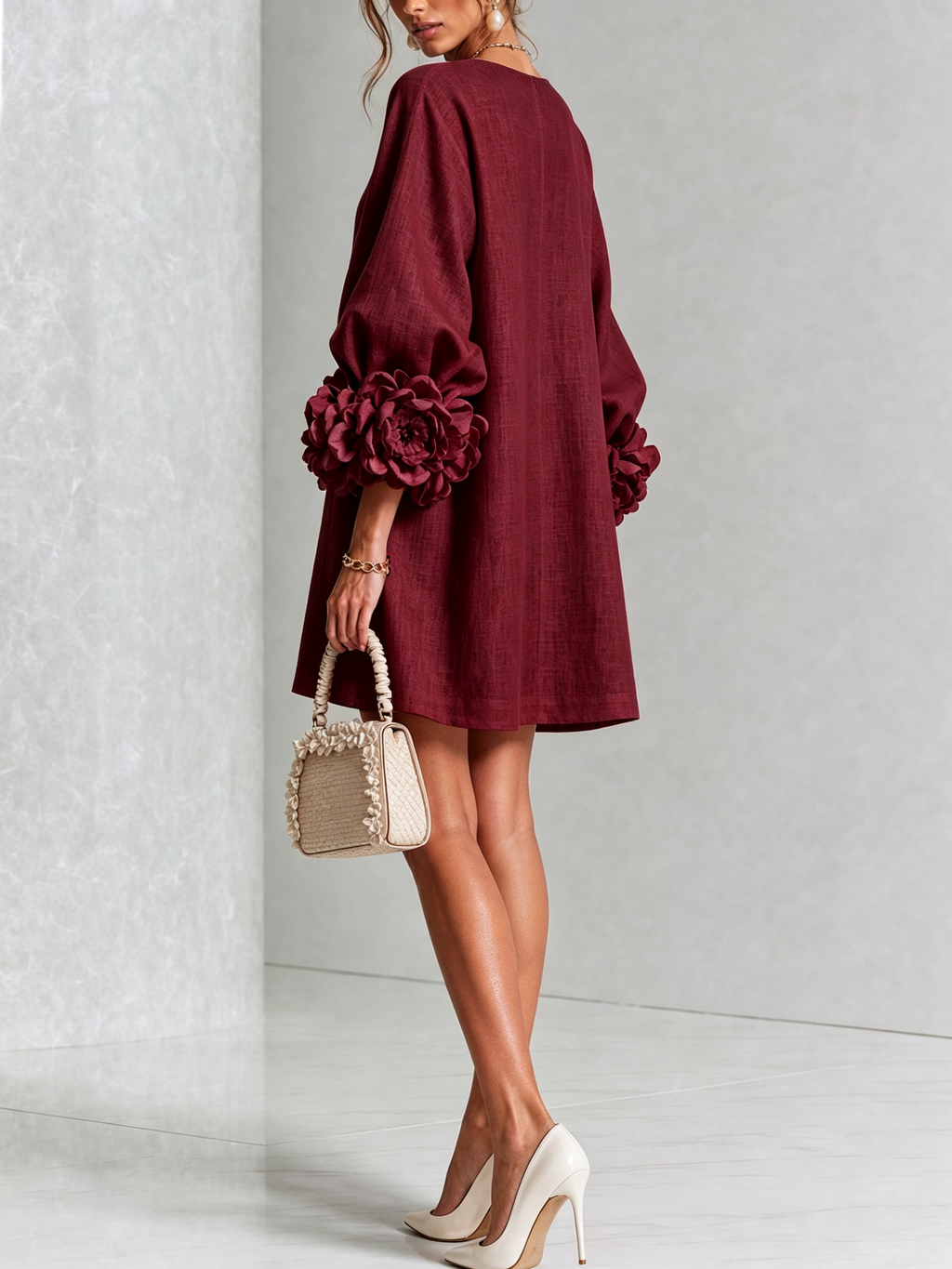 ISABEL - Vestido corto fluido™