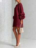 ISABEL - Vestido corto fluido™