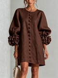 JIMENA - Vestido corto fluido™