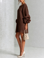 JIMENA - Vestido corto fluido™