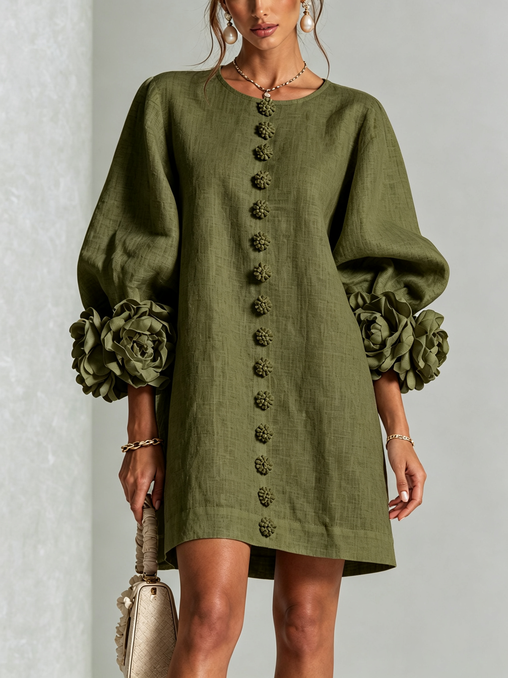 SOFIA - Vestido corto fluido™
