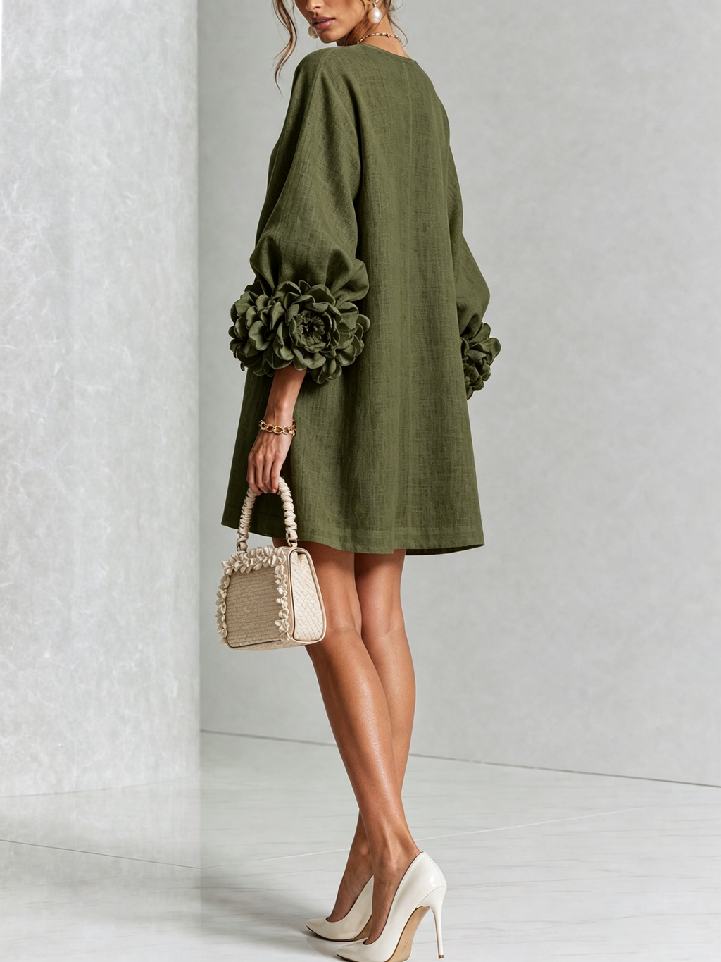 SOFIA - Vestido corto fluido™