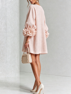 ELENA - Vestido corto fluido™