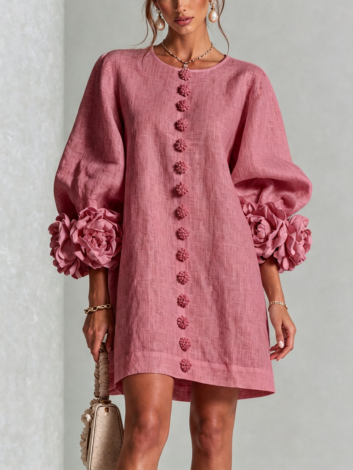 VALERIA - Vestido corto fluido™