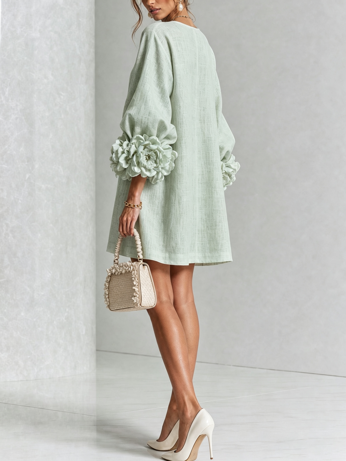 AITANA - Vestido corto fluido™