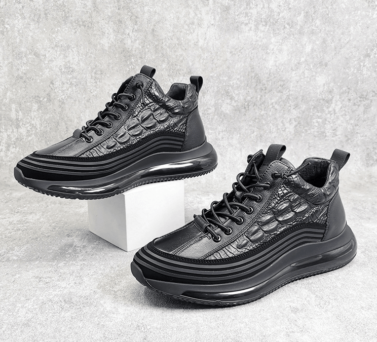 BRUNO - Zapatillas urbanas de vestir con cámara de aire y textura en relieve™