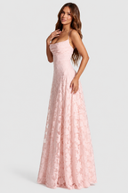 SOFÍA - Vestido largo de encaje floral™