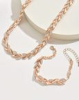 Wilhelmina - Handgemaakte visstaart ketting en armband