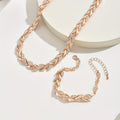 Wilhelmina - Handgemaakte visstaart ketting en armband