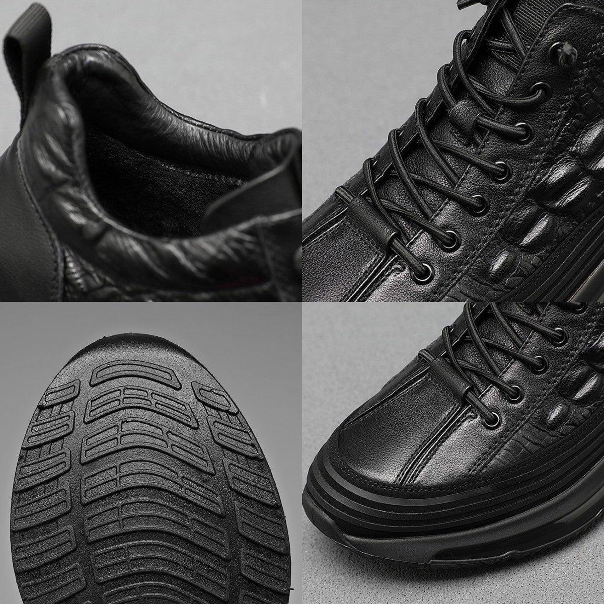 BRUNO - Zapatillas urbanas de vestir con cámara de aire y textura en relieve™