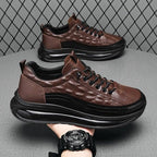 BRUNO - Zapatillas urbanas de vestir con cámara de aire y textura en relieve™