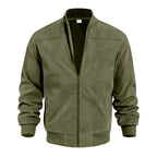 MAIKEL - Chaqueta bomber de efecto ante de estilo urbano™