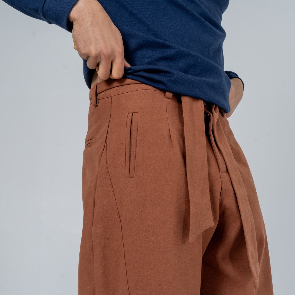 Akio Pantalón Harem Cómodo de Invierno
