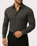 OLIVER - Camisa Elástica Antiarrugas