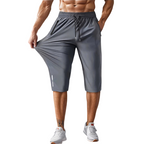 🩳 50% RABATT! 🏃‍♂️ Sport-Caprihose für Herren – Schnelltrocknend, elastisch & sichere Reißverschlusstaschen ✨