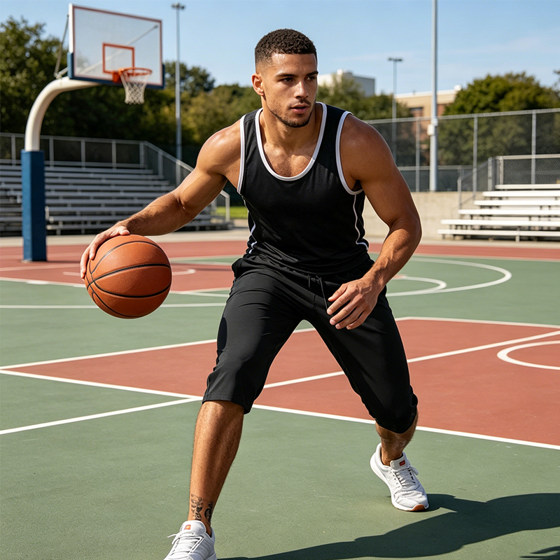 🩳 50% RABATT! 🏃‍♂️ Sport-Caprihose für Herren – Schnelltrocknend, elastisch & sichere Reißverschlusstaschen ✨