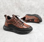 BRUNO - Zapatillas urbanas de vestir con cámara de aire y textura en relieve™