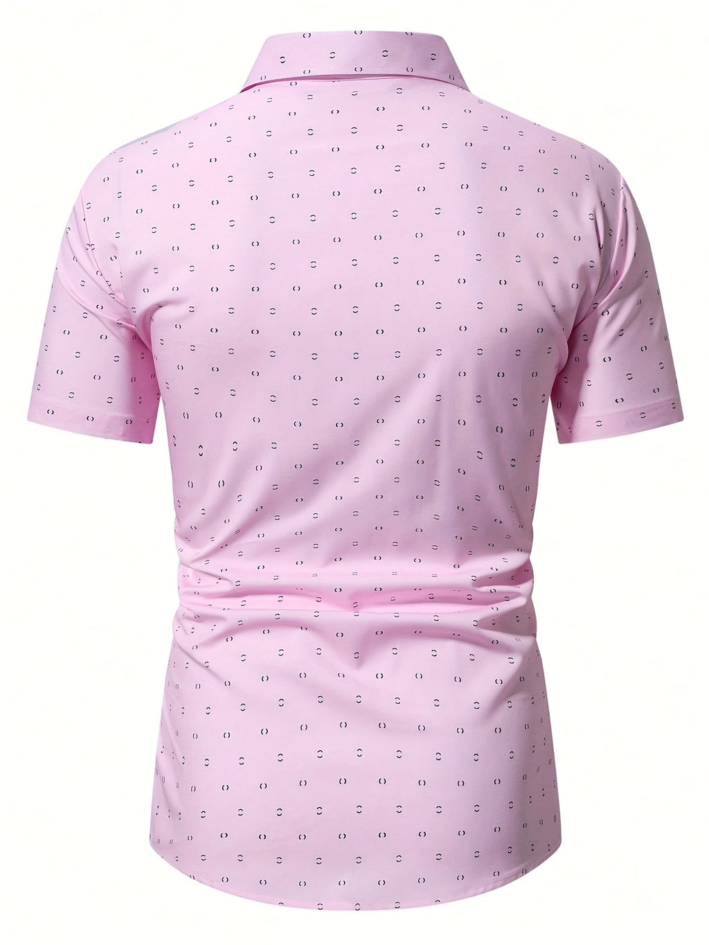 MARCOS - Camisa de manga corta con estampado micro-pattern™