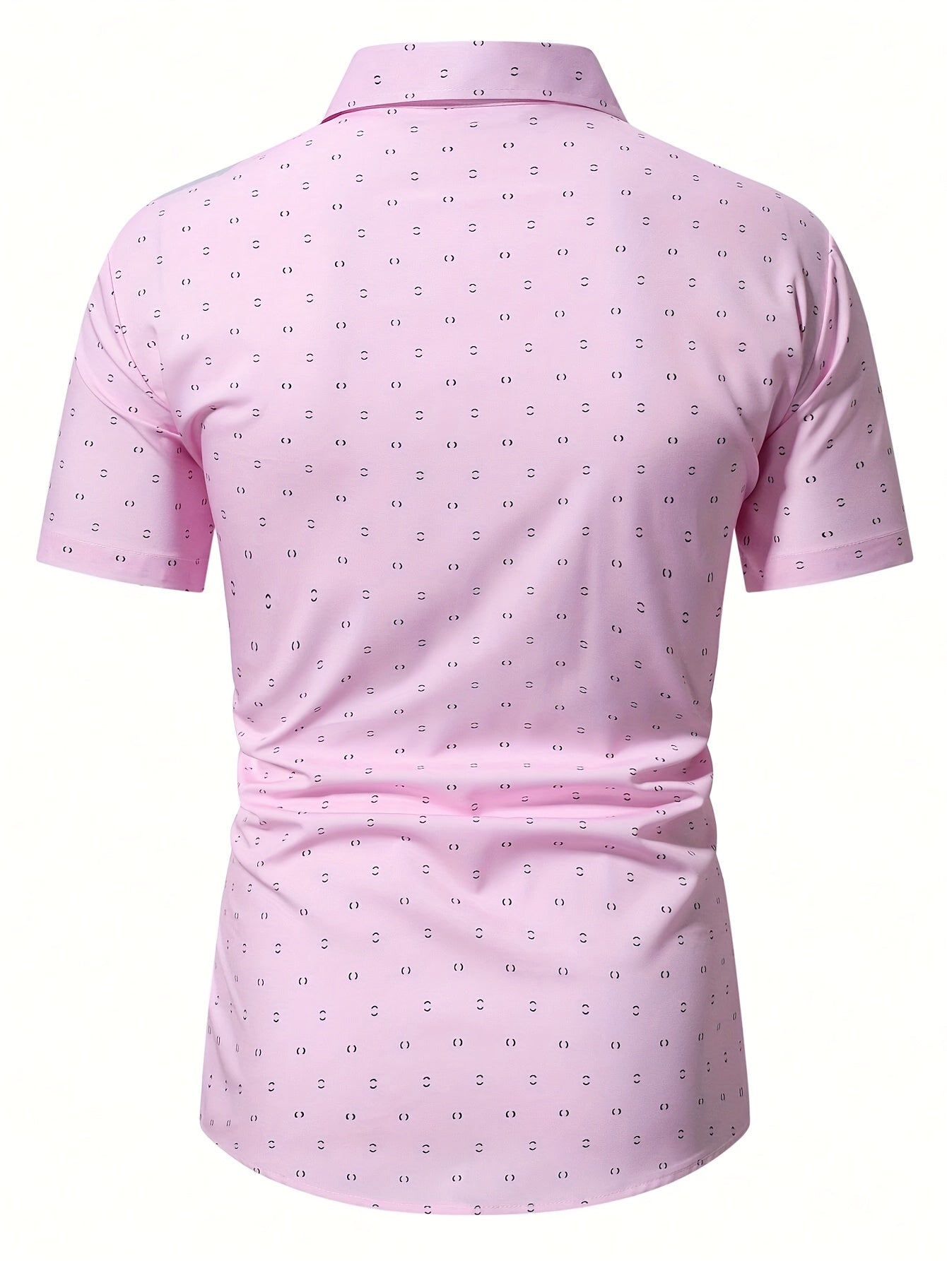 MARCOS - Camisa de manga corta con estampado micro-pattern™
