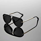 MATEO - Gafas de sol de aviador con doble puente y lentes en degradado™