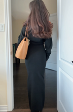 AYA - Vestido midi cruzado™