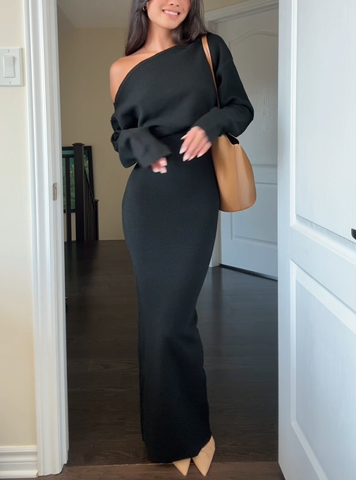 AYA - Vestido midi cruzado™