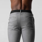 BRUNO - Pantalones chinos elásticos de corte entallado y estilo sartorial™