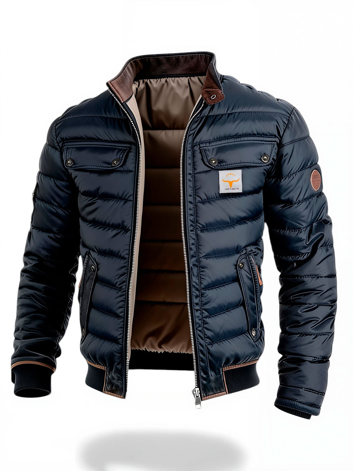GABI - Chaqueta acolchada con cuello de contraste™