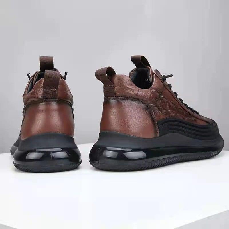BRUNO - Zapatillas urbanas de vestir con cámara de aire y textura en relieve™