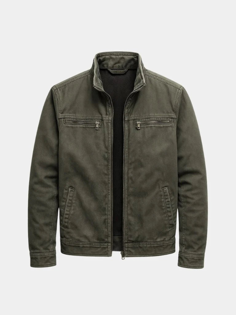 Valmont Vintage Olijfgroene Field Jacket