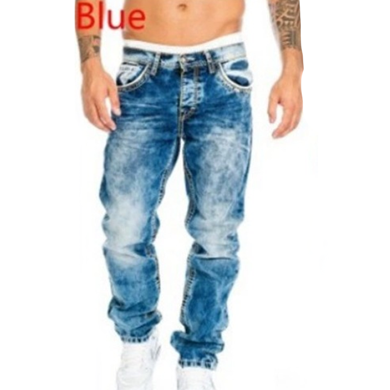 💎 -44% ANGEBOT! 💎 Herren Sommer-Jeans: Leichter Stretch, Gerader Schnitt & Vintage-Look