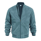 MAIKEL - Chaqueta bomber de efecto ante de estilo urbano™