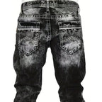💎 -44% ANGEBOT! 💎 Herren Sommer-Jeans: Leichter Stretch, Gerader Schnitt & Vintage-Look