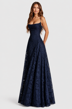 SOFÍA - Vestido largo de encaje floral™