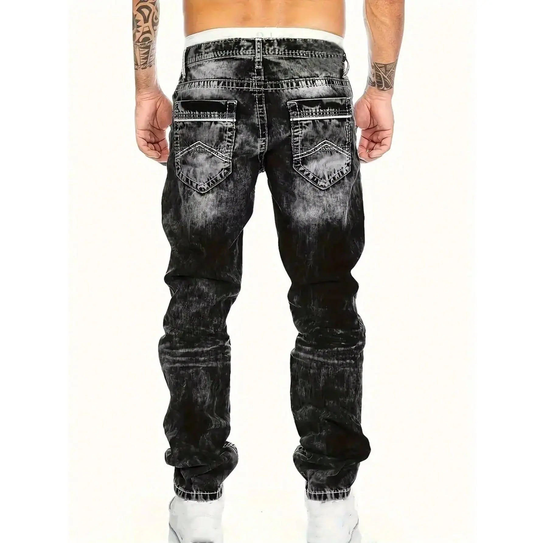💎 -44% ANGEBOT! 💎 Herren Sommer-Jeans: Leichter Stretch, Gerader Schnitt & Vintage-Look