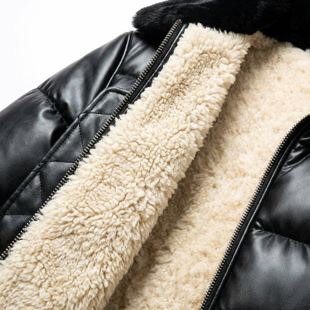 RAFA - Chaqueta acolchada con forro de borreguito™