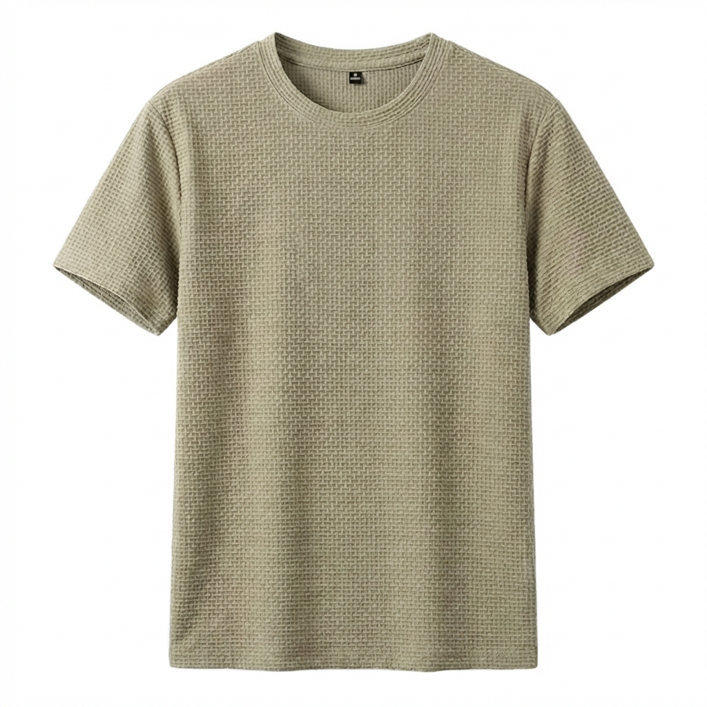 MARC - Camiseta de manga corta en punto tramado micro-geométrico™