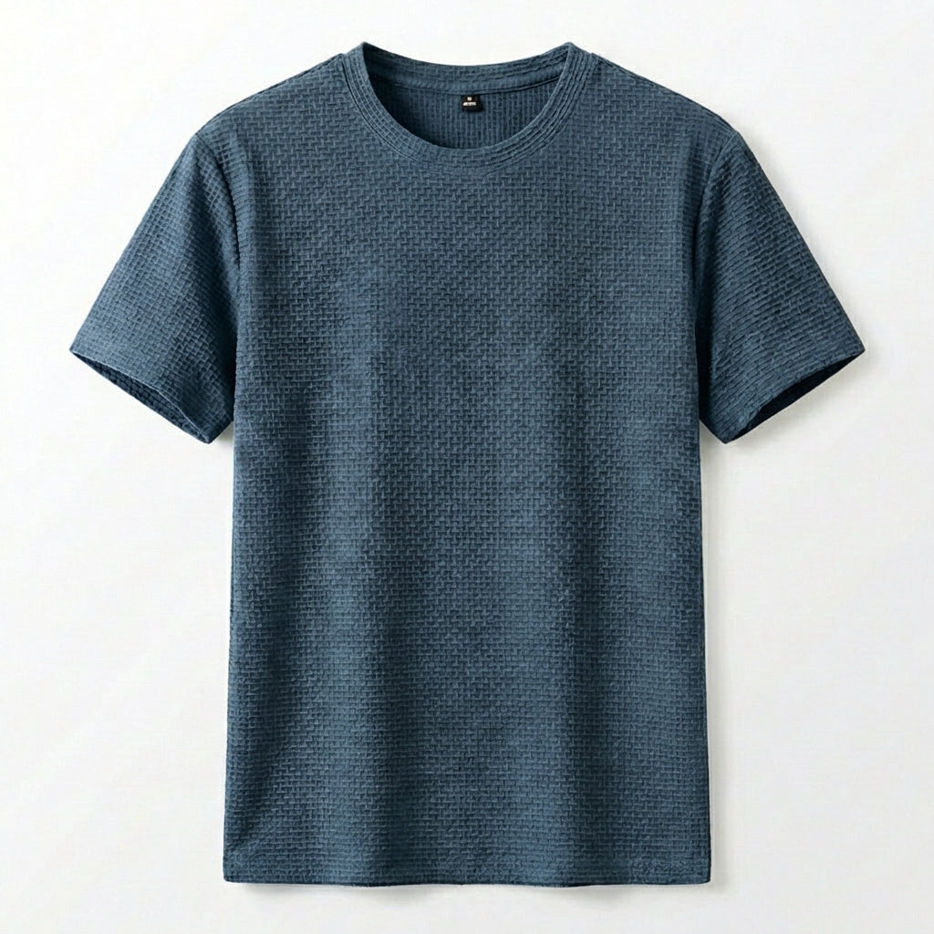 MARC - Camiseta de manga corta en punto tramado micro-geométrico™