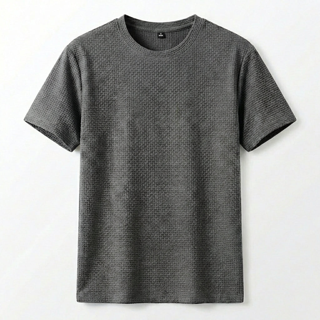 MARC - Camiseta de manga corta en punto tramado micro-geométrico™